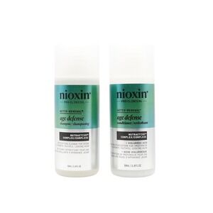 Nioxin - Age Defense Shampoo and‎ Conditioner Travel Set - 2 x 1.6 fl oz / 50 ml